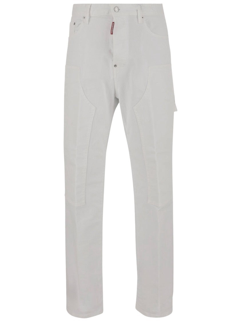 Dsquared2 Stretch Cotton Cargo Pants