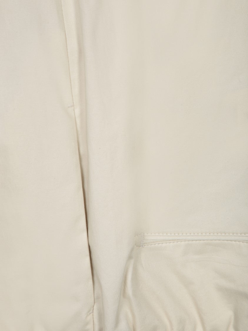Tagliatore Single-Breasted White Suit With Tailored Trousers