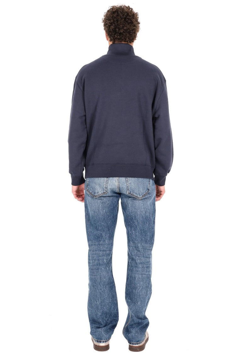 Maison Kitsuné Fox Comfort Fit Half-Zip Hoodie