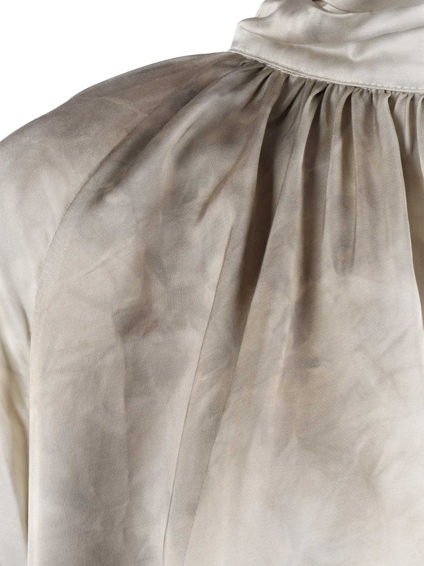 Ballantyne Pointed Collar Shirt With Button-Down Front