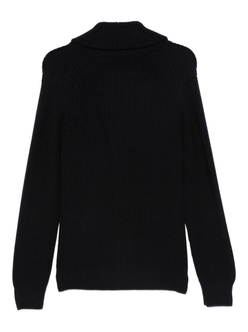Drumohr Shawl Collar Merino Wool Cardigan