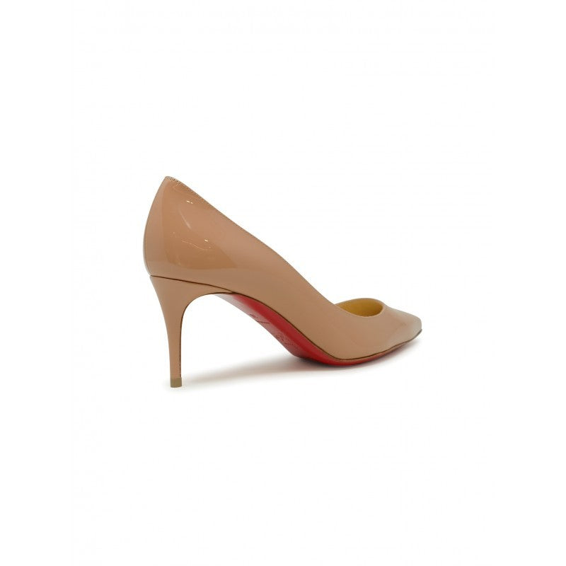 Christian Louboutin 3191451 Pk1a Nude Patent Kate 70 Pumps