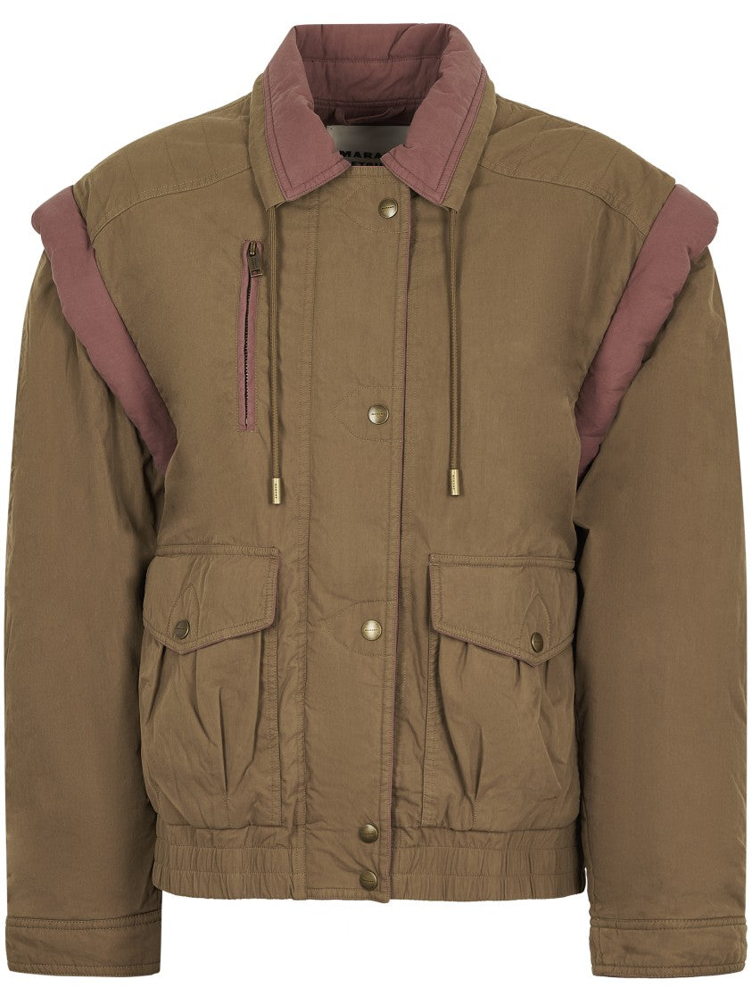 Isabel Marant Étoile Relaxed-Fit Jacket With Shoulder Panels