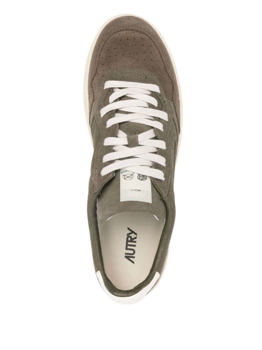 Autry Autry Low-Top Sneakers With Perforated Toe