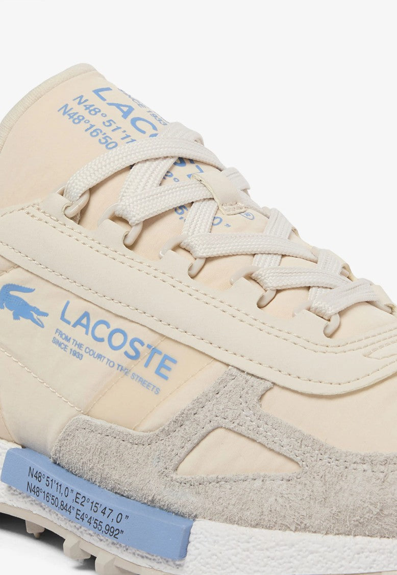 Lacoste Natural Beige Elite Active Sneakers