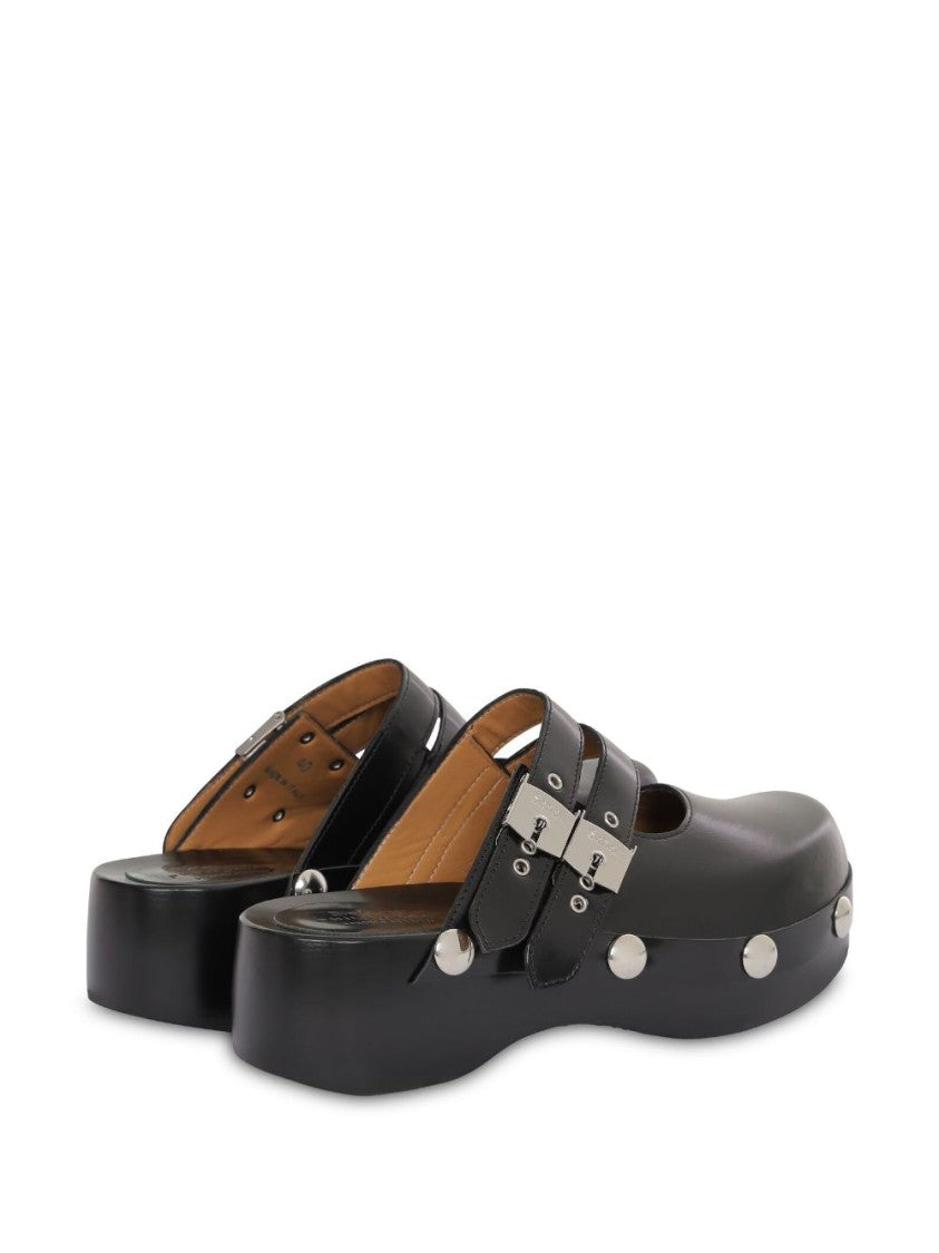 Philosophy Di Lorenzo Serafini Chunky Black Clogs