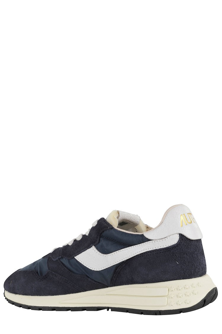Autry Reelwind Low Sneakers With Suede Accents