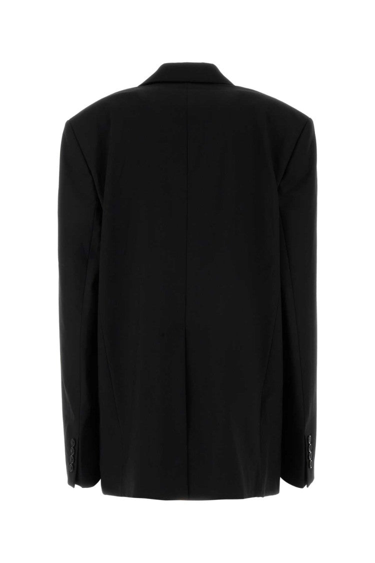 Y/Project Black Stretch Jersey Oversize Blazer