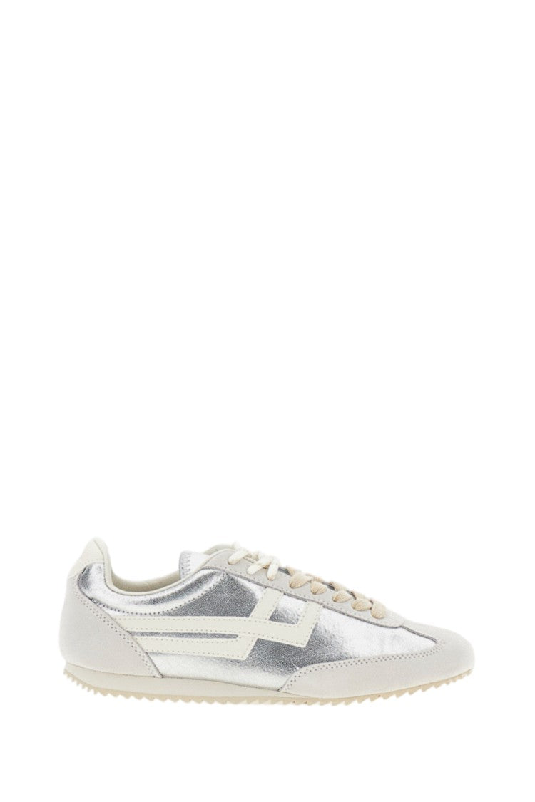 Pro Silver Racer 80 Suede Leather Sneakers