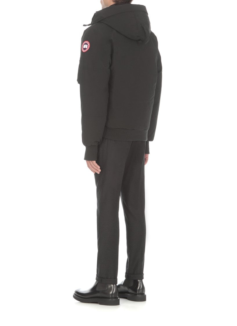 Canada Goose Black Tech Fabric Chilliwack Down Jacket