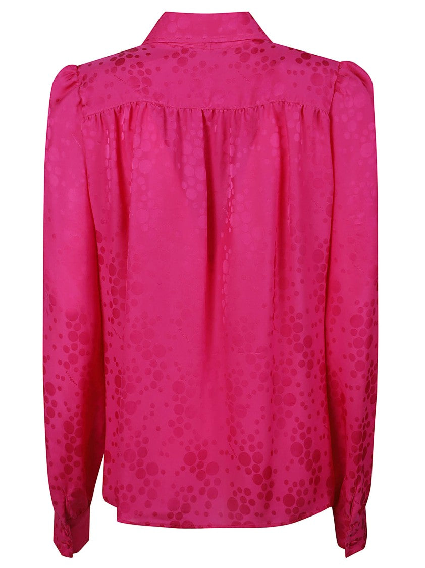 John Richmond Palanu Dotted Viscose Blouse