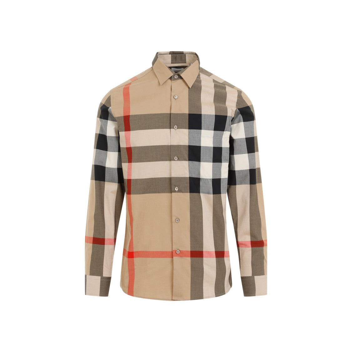 Burberry Archive Beige Check Cotton Shirt