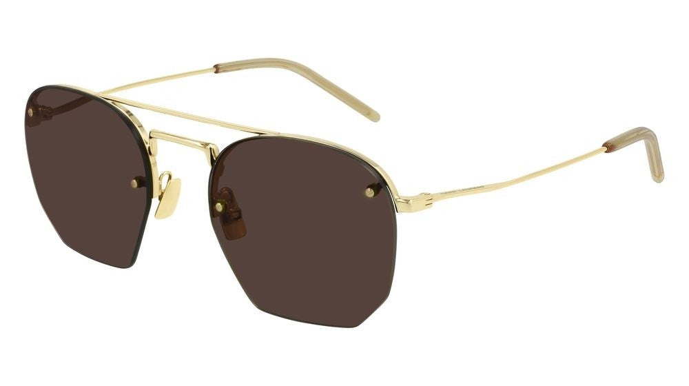 Saint Laurent Sunglasses Sl 422 001 Gold Gold Brown 52/20/145
