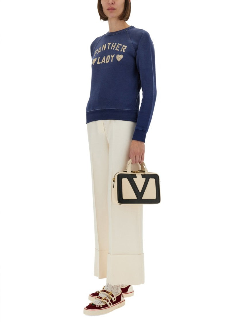 Valentino Playful Printed Cotton Sweatshirt
