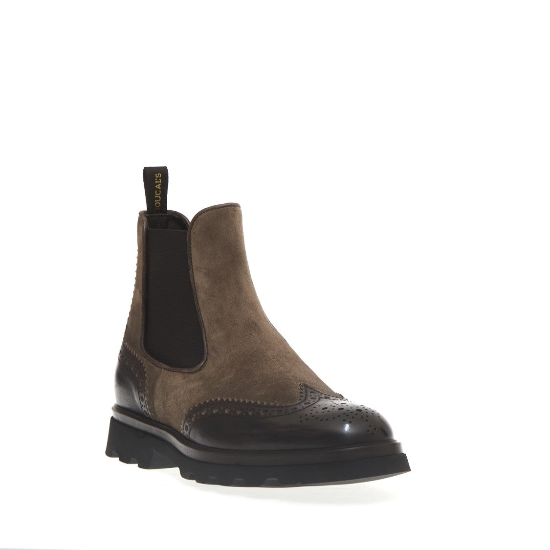 Doucal's Brown Leather Ankle Boots