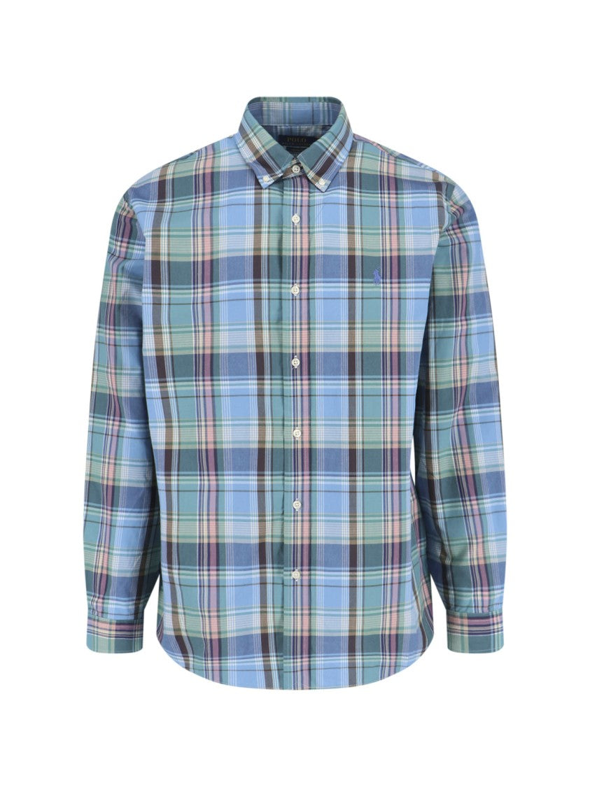 Polo Ralph Lauren Tailored Fit Button-Down Shirt With Pointed Collar