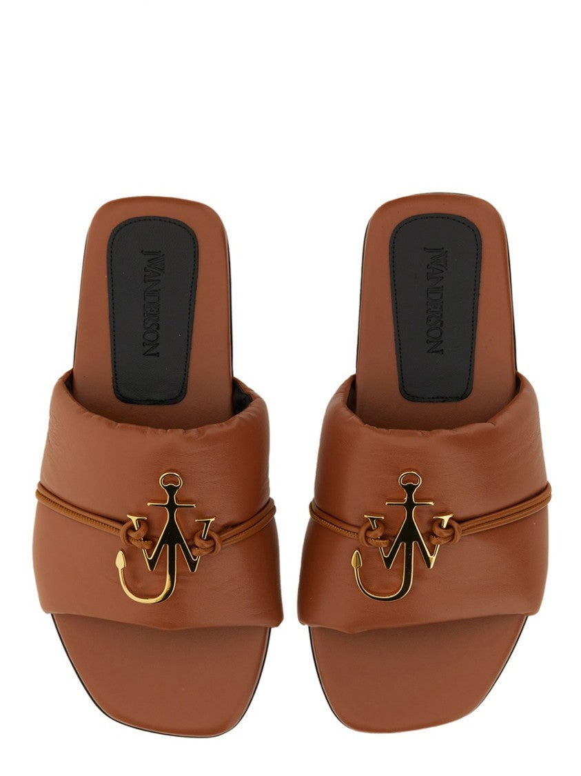 J. W. Anderson Brown Slide Sandal