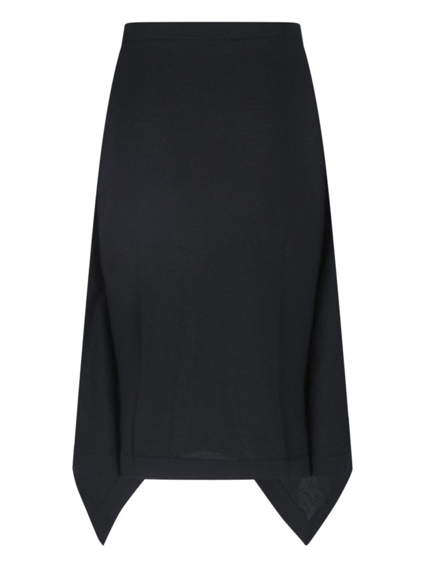 Lemaire Wide-Leg Viscose Skirt