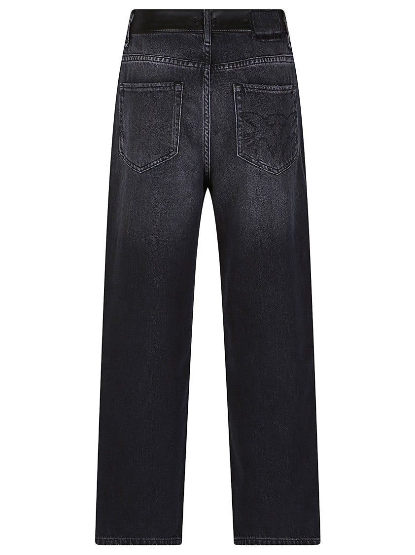 Pinko Estelle Egg Washed Black Jeans