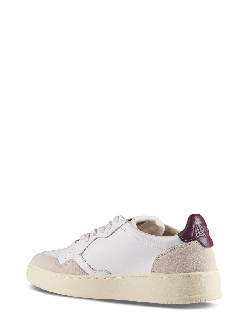 Autry Low-Top Sneakers With Smooth Leather And Suede Overlays