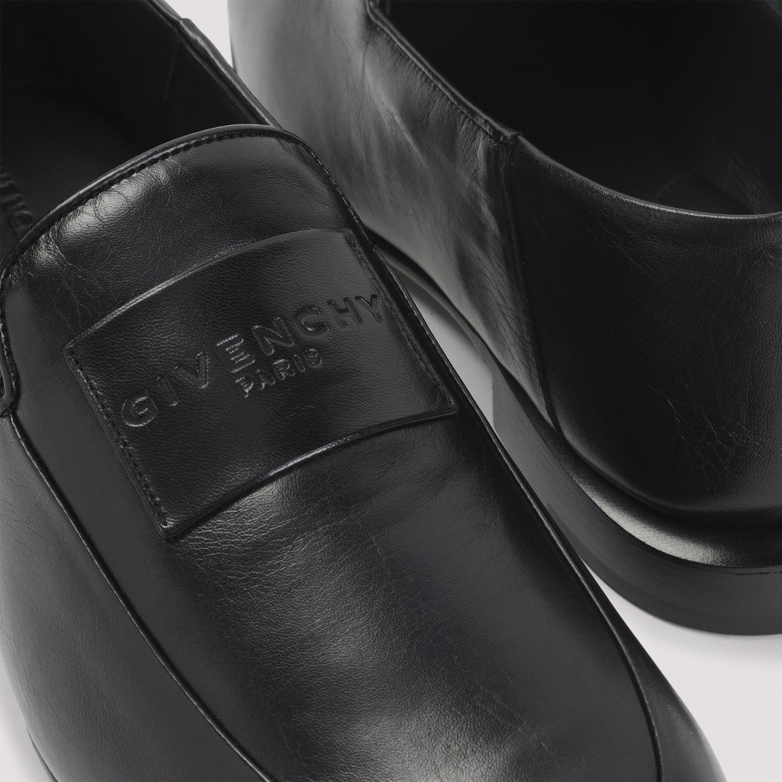 Givenchy Black Lamb Leather Loafers