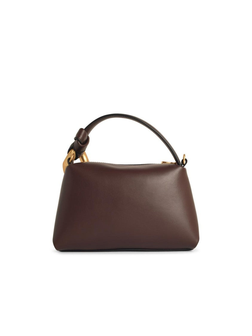 J. W. Anderson 'Corner' Small Brown Leather Bag