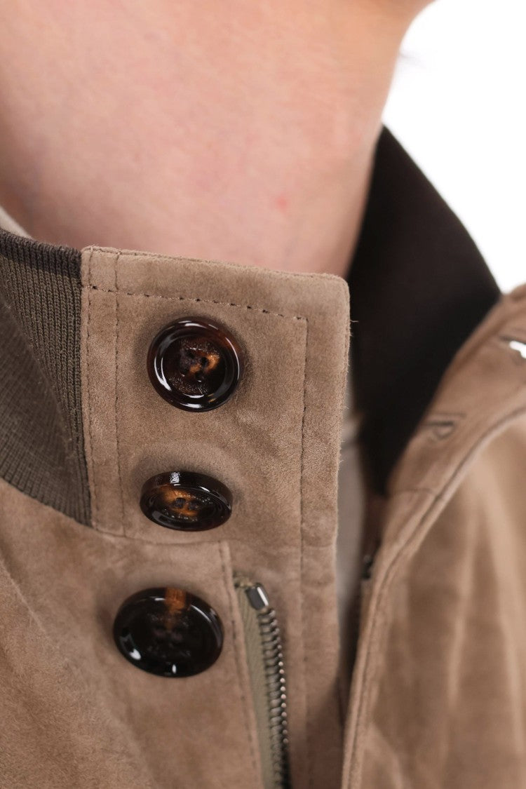 Moorer Carlos-Ur Supersoft Leather Bomber Jacket