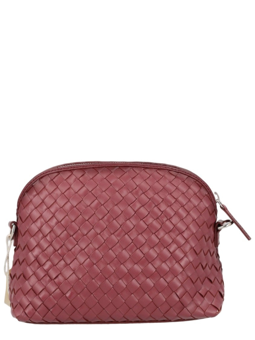 Dragon Diffusion Bordeaux Woven Burgundy Crossbody Bag