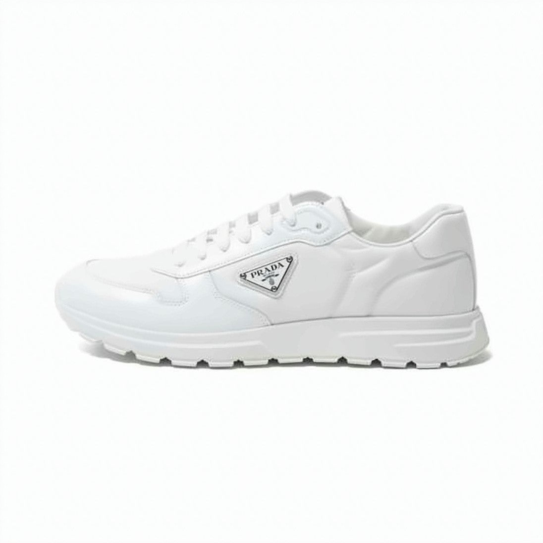 Prada Low-Top Sneakers In Recycled Nylon And Leather