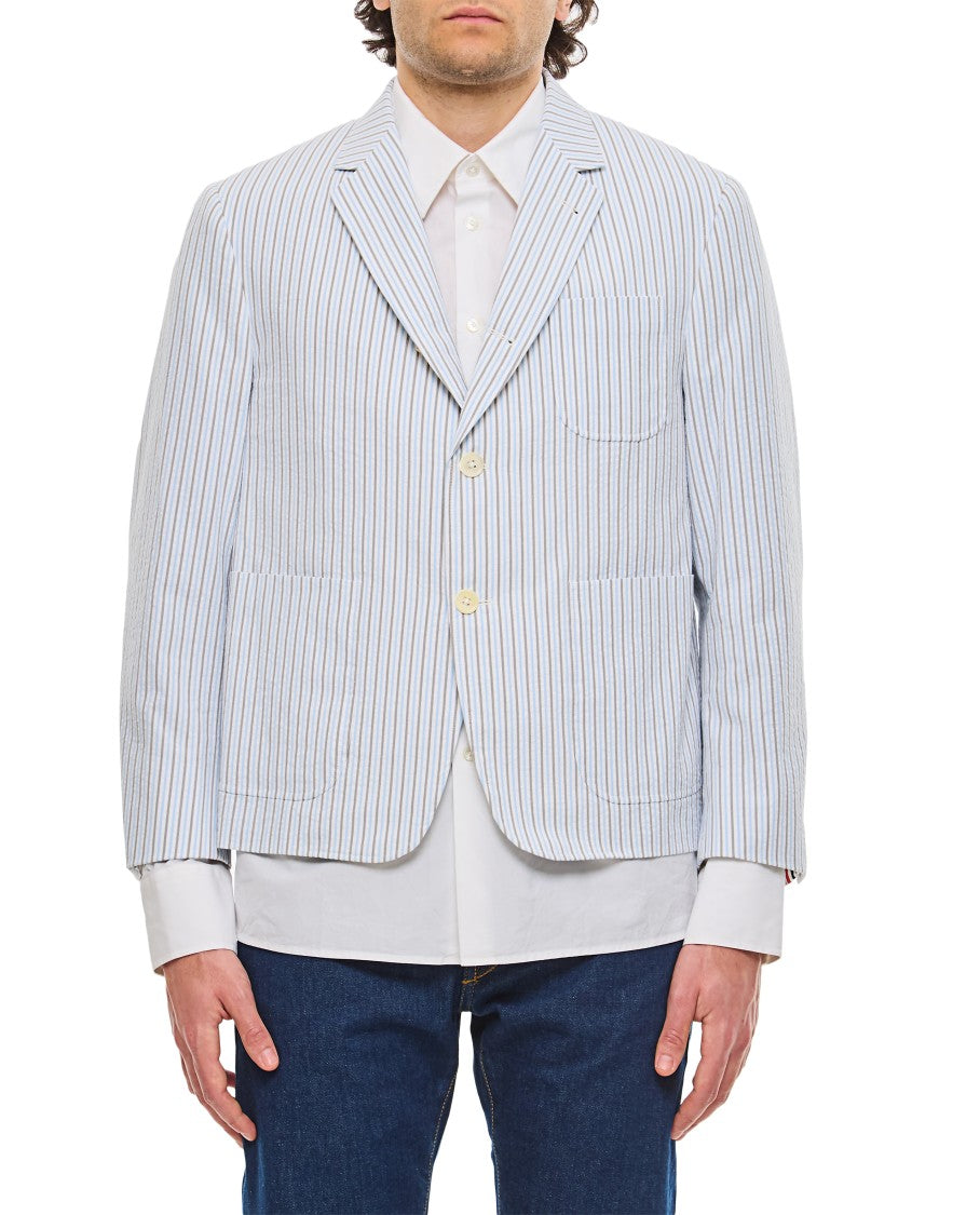 Thom Browne Cotton Seersucker Jacket