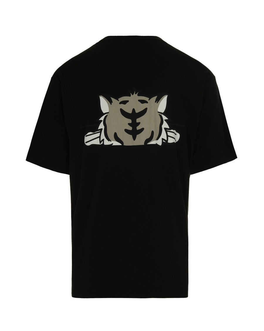 Kenzo Oversized Happy Tiger T-Shirt – Black