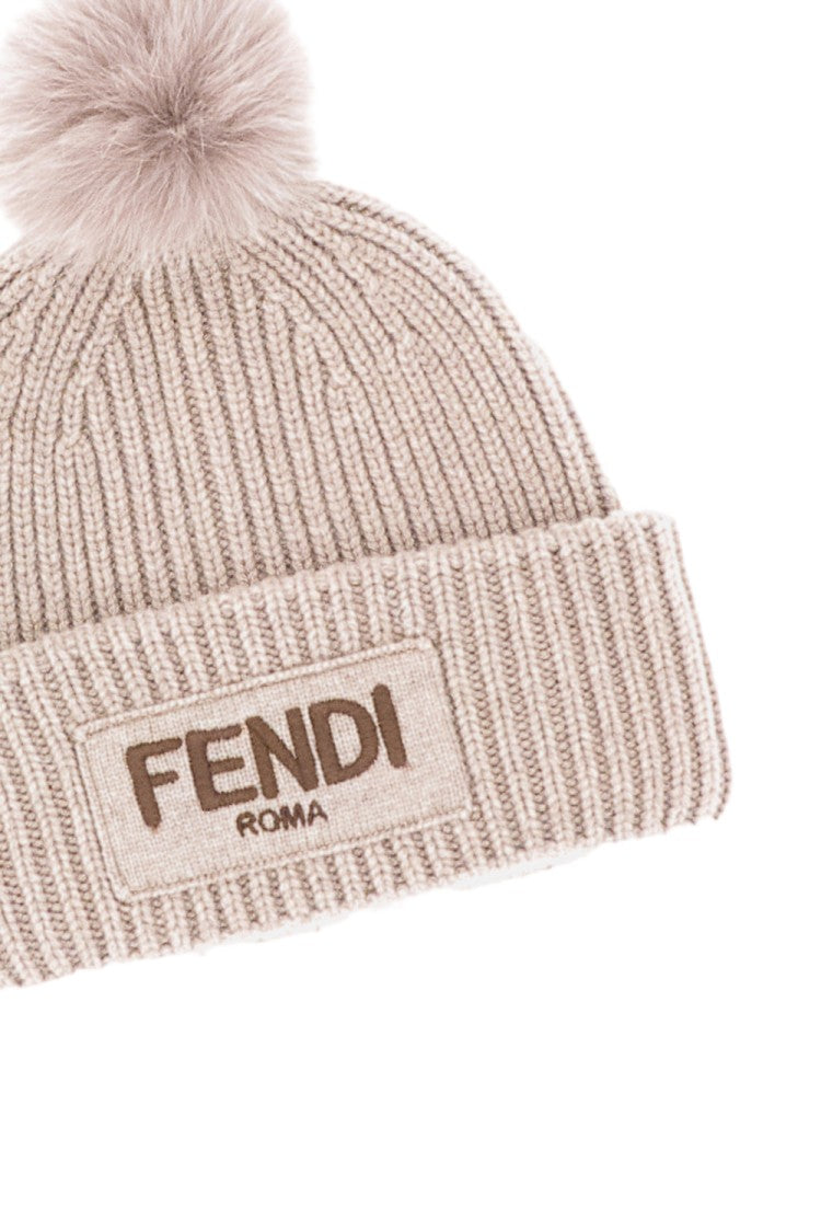 Fendi Pompon Beanie