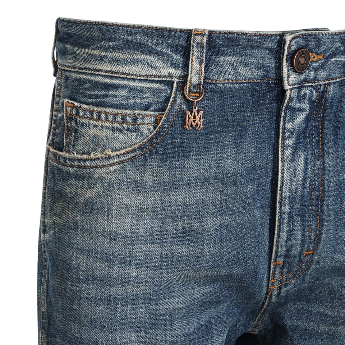 Amiri Classic Faded Straight-Leg Jeans