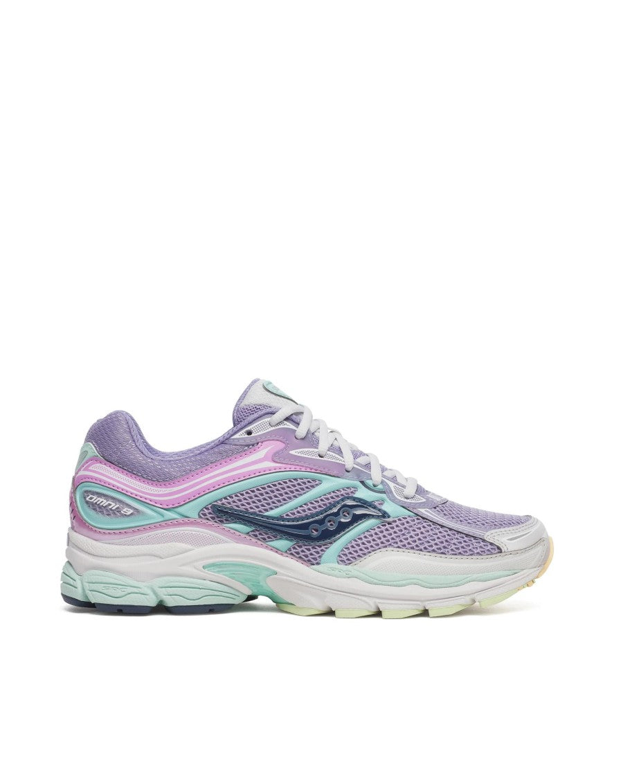 Saucony Progrid Omni 9 Sneakers With Cushioned Sole And Supportive Rubber Cage