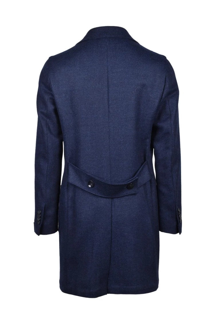 Kb Napoli Double-Breasted Coat Wool/Elastane