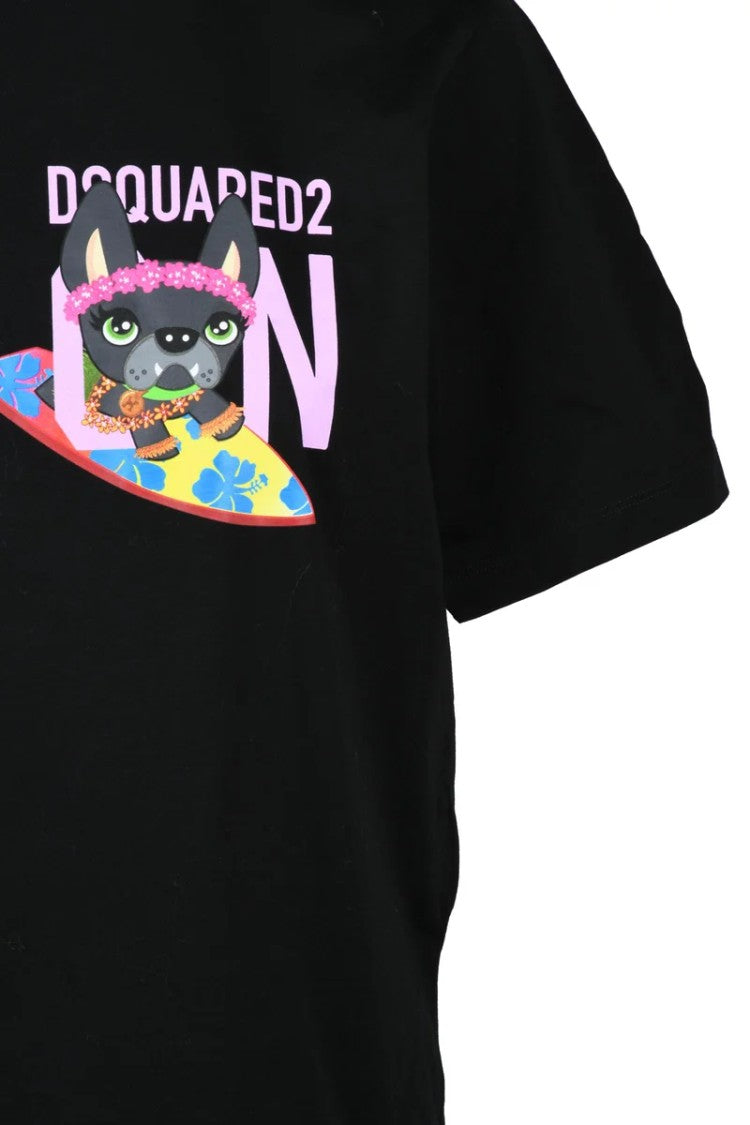 Dsquared2 Cotton T-Shirt - Black