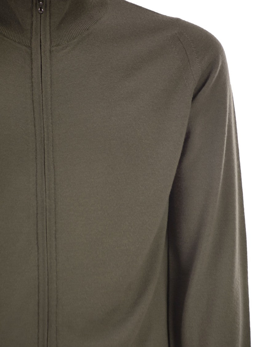 John Smedley Extra Fine Merino Wool Cardigan