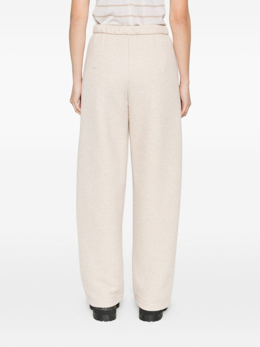 Max Mara Cotton Fleece Trousers