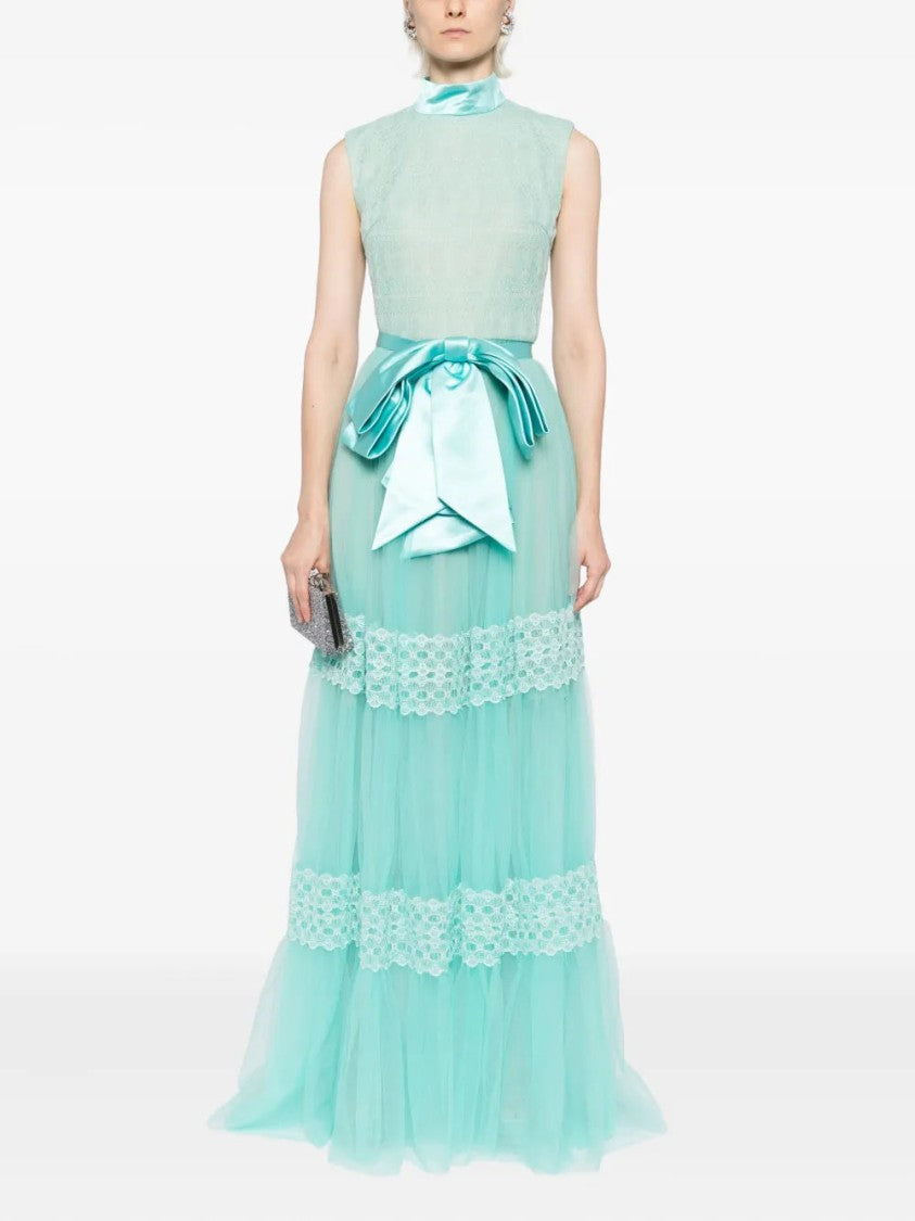 Saiid Kobeisy Lace Long Dress