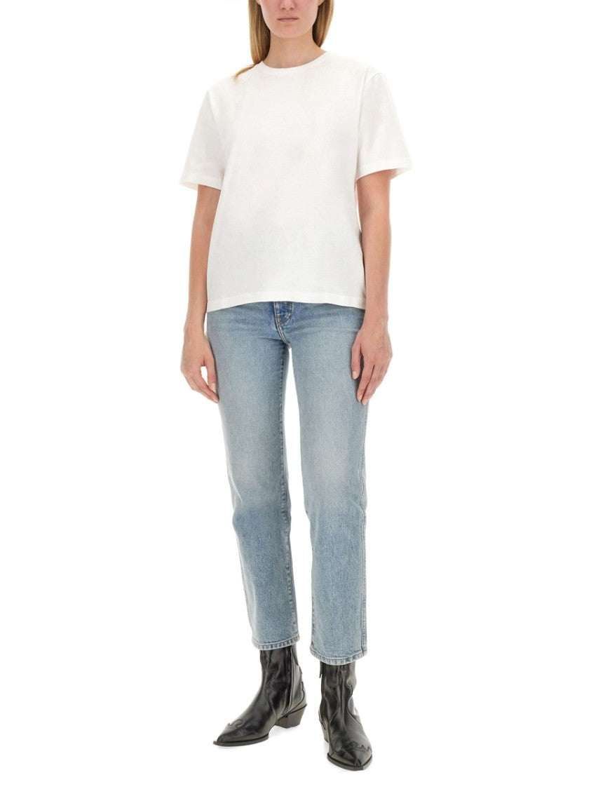 Khaite Regular Fit Cotton T-Shirt