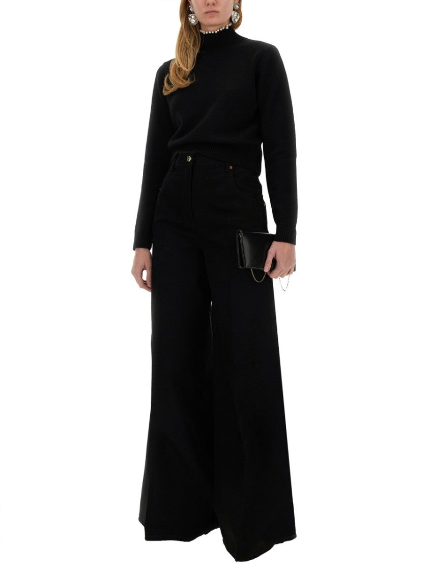 Nina Ricci Cropped Turtleneck Shirt