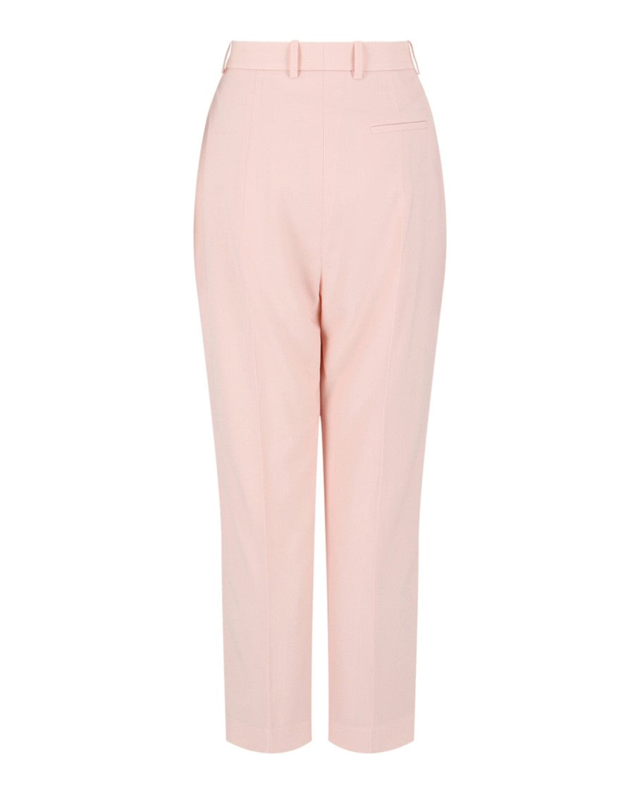 Alexander Mcqueen High Waisted Wool Trousers