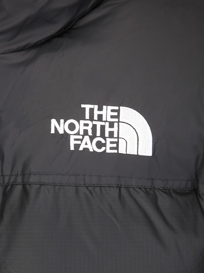 The North Face Down Jacket With Contrasting Embroidered Logo