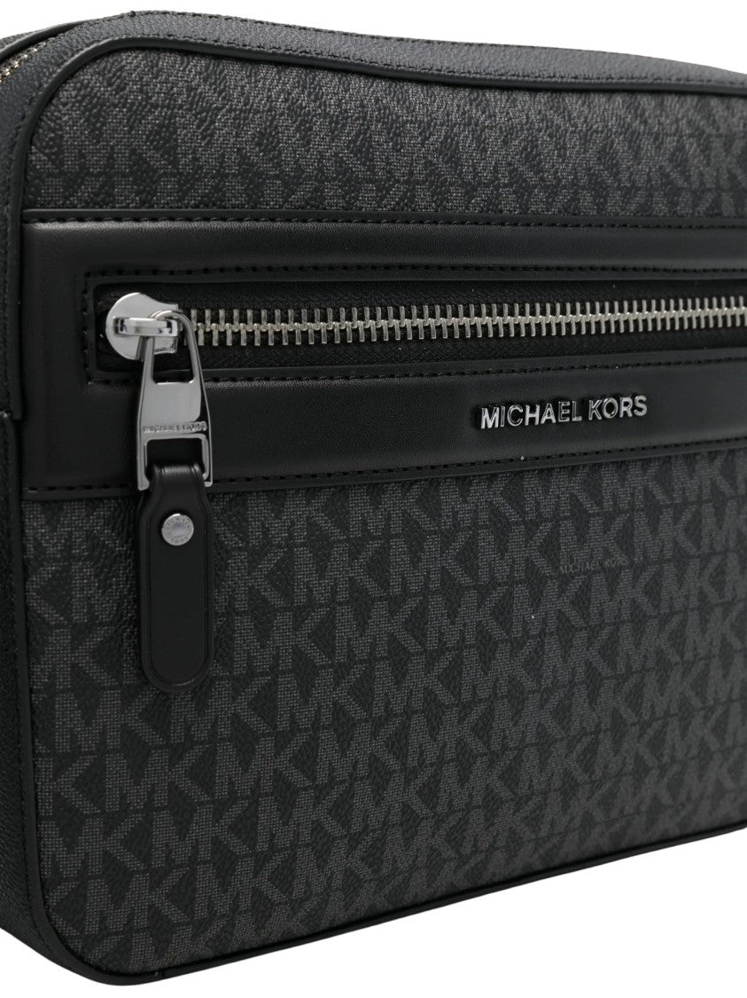 Michael Kors Monogram Quilted Leather Shoulder Bag