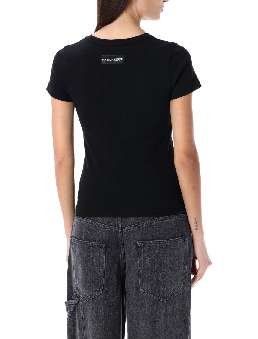 Marine Serre Cotton Baby T-Shirt