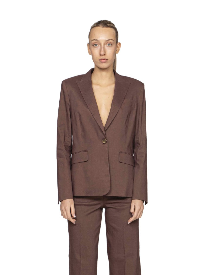 Pinko Brown Freda Tailored Suit