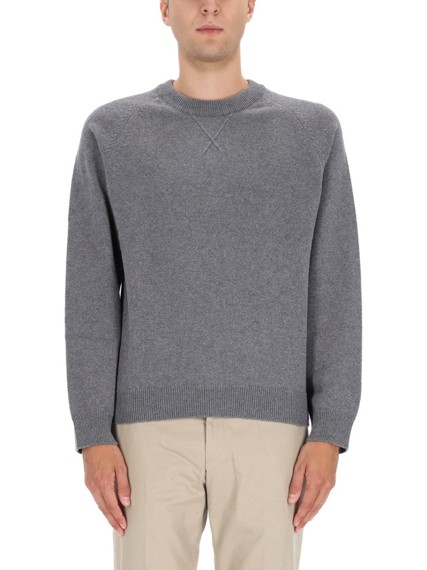 Ps Paul Smith Crew Neck Merino Wool Sweater