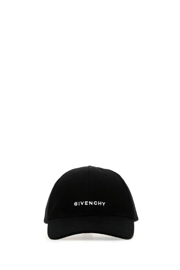 Givenchy Black Cotton Baseball Cap