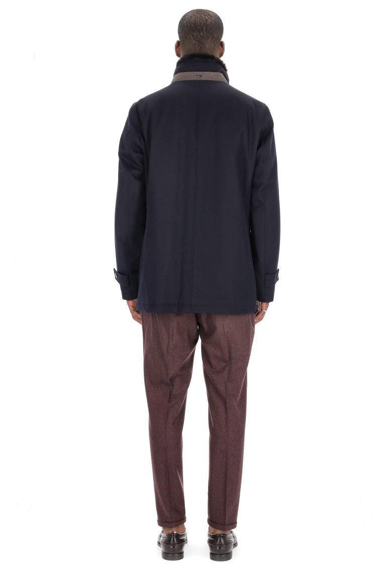 Herno Loro Piana Storm System Wool Coat