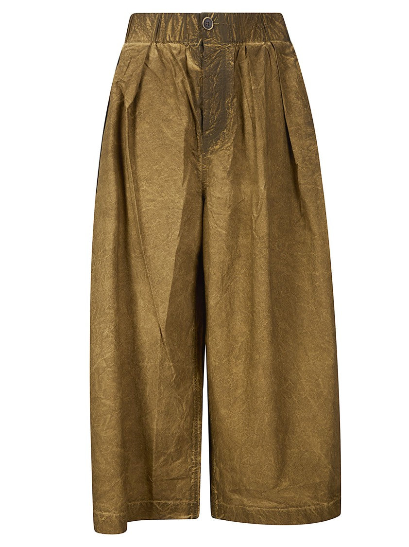 Uma Wang Black Poetic Pleated Trousers